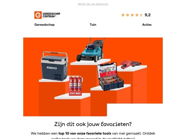 Onze top 10 favoriete tools van de maand