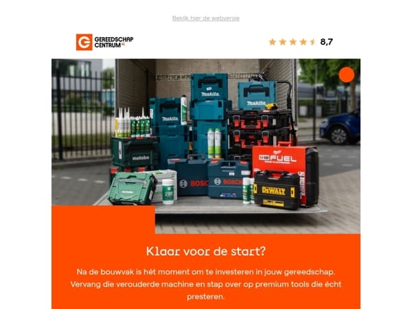 Tijd voor een upgrade? Ga voor premium tools