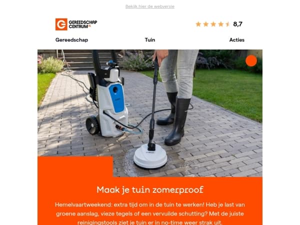 Geef je tuin een frisse start