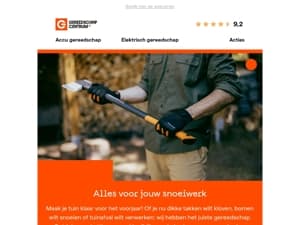 Snoei je tuin klaar voor het voorjaar