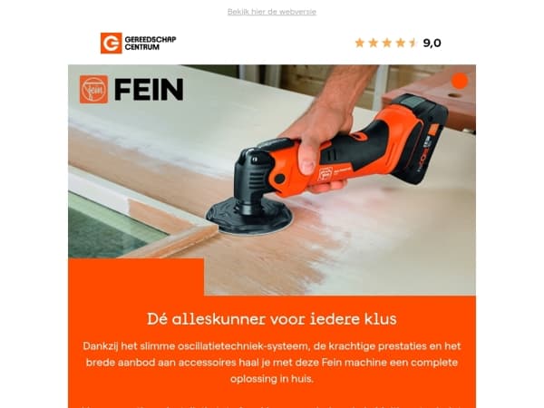 Ontdek de legendarische Fein Multimaster