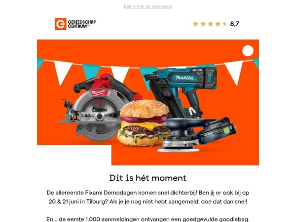 Heb jij je al aangemeld voor de Fixami Demodagen?