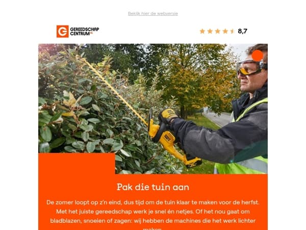 Maak je tuin klaar voor het najaar