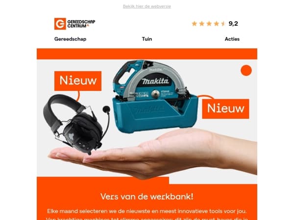 Ontdek de nieuwste tools van deze maand