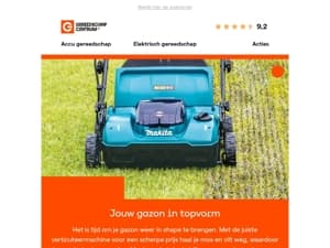 Maak je gazon klaar voor de zomer!
