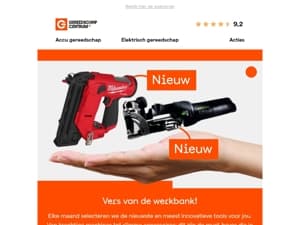 Ontdek de nieuwste tools van deze maand