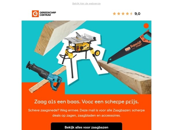 Zaag als een baas met scherpe deals