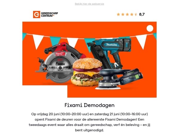 Jij komt toch ook naar de Fixami Demodagen?