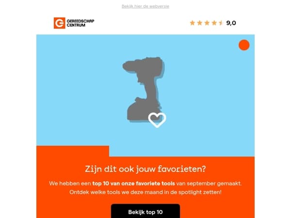 Onze top 10 favoriete tools van de maand