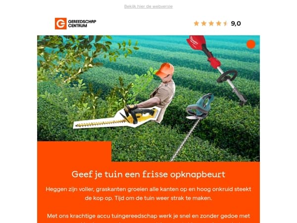 Tijd voor een strakke tuin