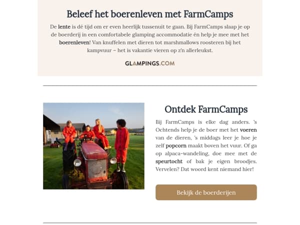 Beleef het boerenleven met FarmCamps 🧑‍🌾☀️