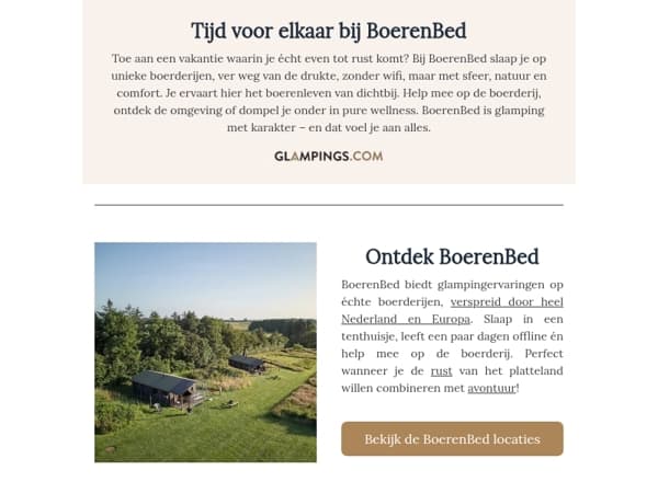 Even offline bij BoerenBed 🌾 – puur comfort op de boerderij