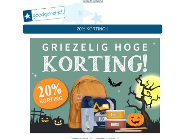 ★ Bestel snel en profiteer van 20% KORTING!