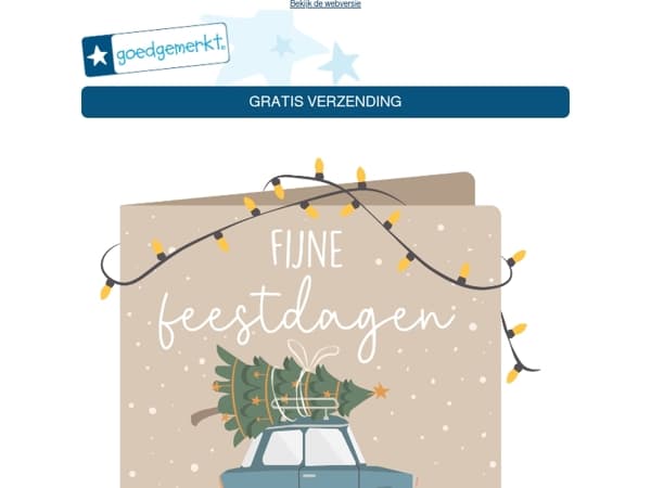 ★ Ho, ho, ho! Fijne feestdagen 🎄