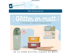 ★ Nieuw bij Goedgemerkt: extra luxe afwerking voor jouw labels! 🤩🙌🏼