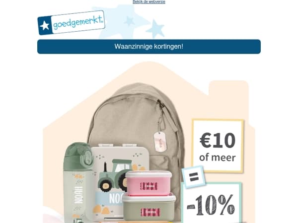 ★ Wegens succes verlengd! Krijg tot wel 20% korting! 🔥