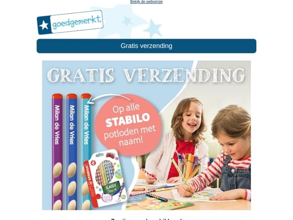 ★ De populaire Gepersonaliseerde STABILO potloden zijn er weer! ✏️🤩