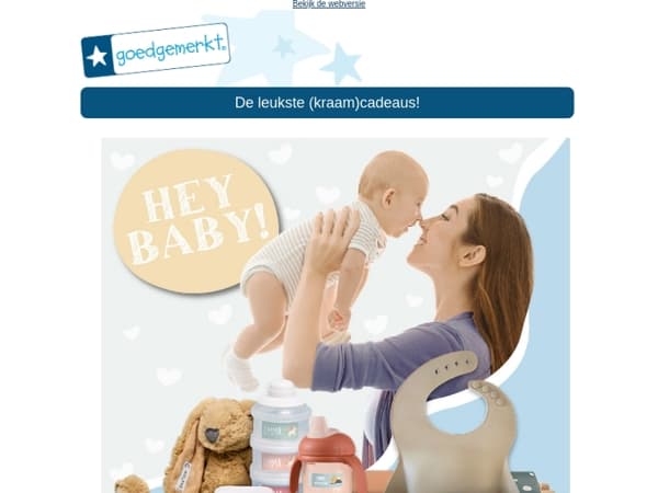 ★ 15% korting op de leukste (kraam)cadeaus! 😍👶🏼