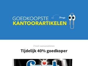 40% goedkoper: Finish vaatwastabletten