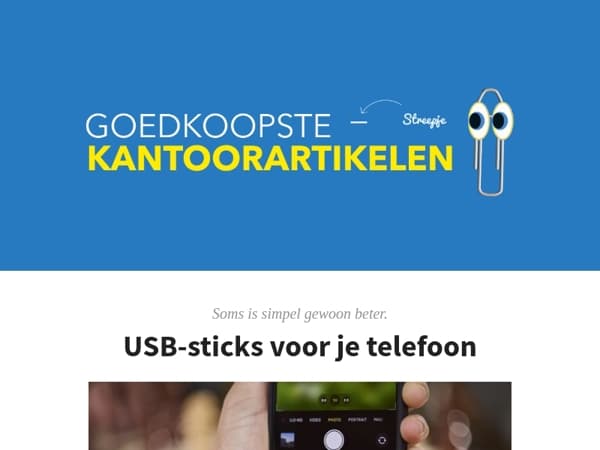 Tip: Smartphone usb-sticks📱