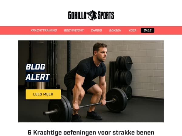 Jouw zomerbenen beginnen hier... 💪