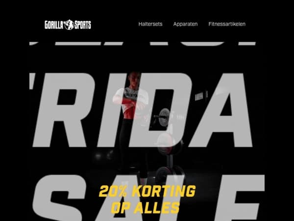 Nog 48 uur, 20% korting op alles