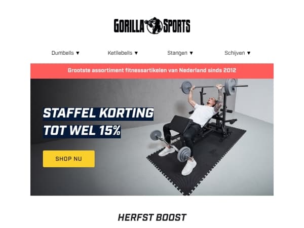 🍁 Herfstboost tijd om te besparen!