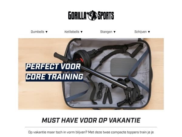 Vakantiefit in je koffer – deze 2 tools doen het werk