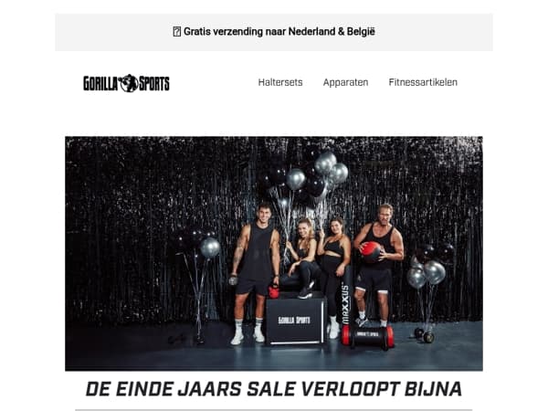 Nog 48 uur: tot 15% korting op je home gym ⏰