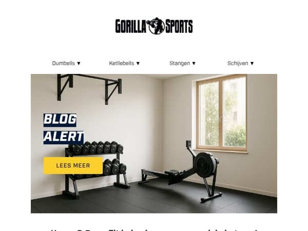 Thuis knallen met Hyrox & CrossFit? Dit heb je nodig 💪