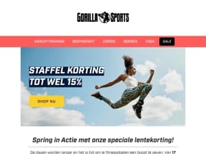 🌱 Spring in Actie – Tot 15% korting!