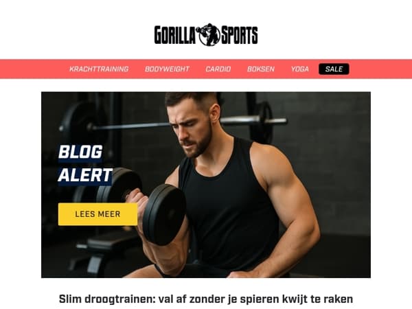 Voorkom spierverlies tijdens het afvallen