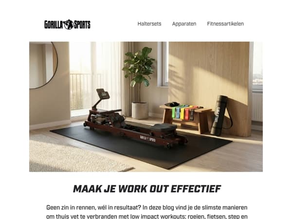 Vet verbranden zónder hardlopen? Dit werkt thuis écht