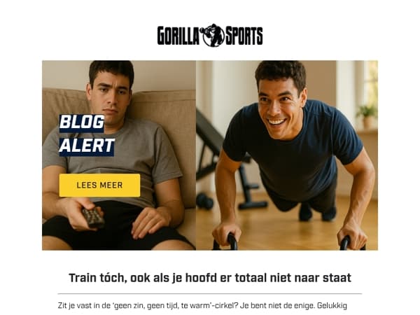 Geen zin om te sporten? Deze 5 mindtricks fixen dat direct 🧠