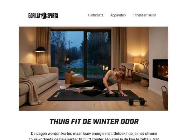 ❄️ Geen zin in kou? Zo blijf je thuis sterk deze winter