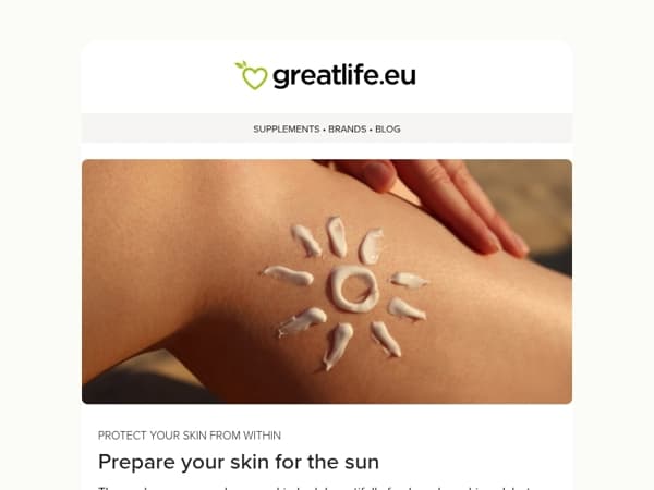 Our best tips to protect your skin this summer ☀️ | Greatlife.eu 💚