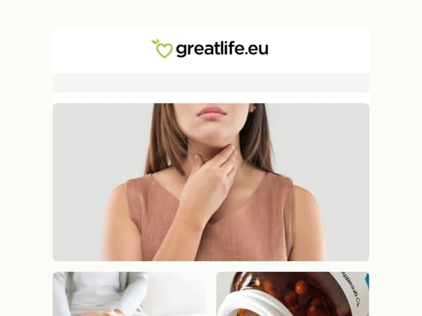 Soothe inflammation with the right supplements | Greatlife.eu 💚