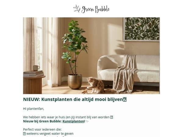 NIEUW: Kunstplanten 😍🪴