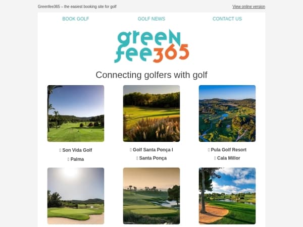 Available Autumn Tee Times in Mallorca 🌞