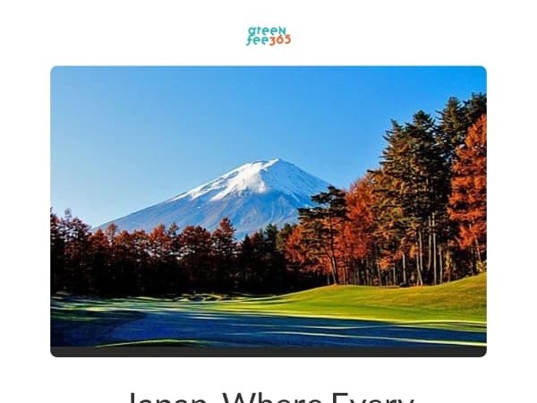 Tee Off in Japan — World-Class Courses Await