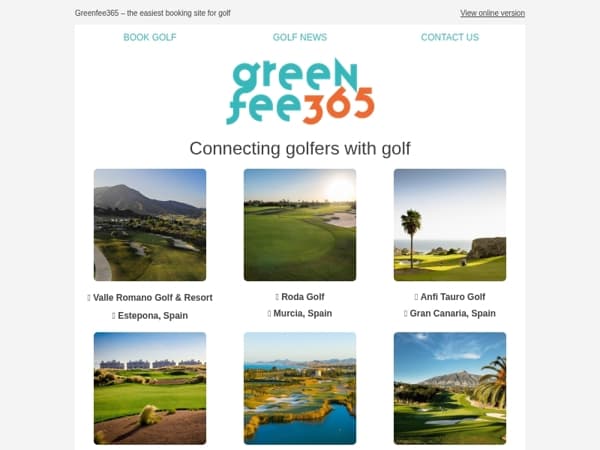 Top Picks: Tee Times in Spain