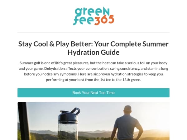 Stay Cool & Play Better: Your Summer Hydration Guide ☀️