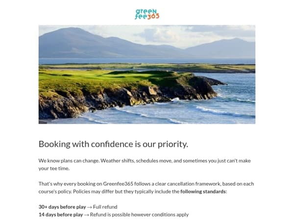 Book with confidence - Clear cancellation terms explained