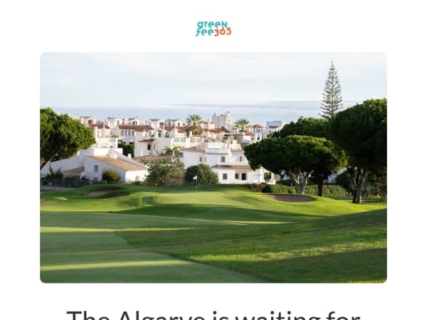 The Algarve is waiting for you.