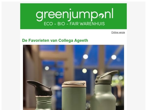 De Green Jump Favorieten van Ageeth