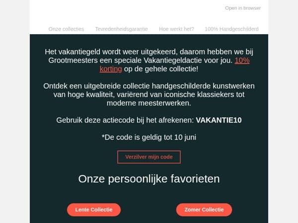 Ontdek onze vakantiegeld deals!