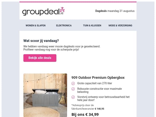 Ontdek de 909 Outdoor Opbergbox en meer! 🌟