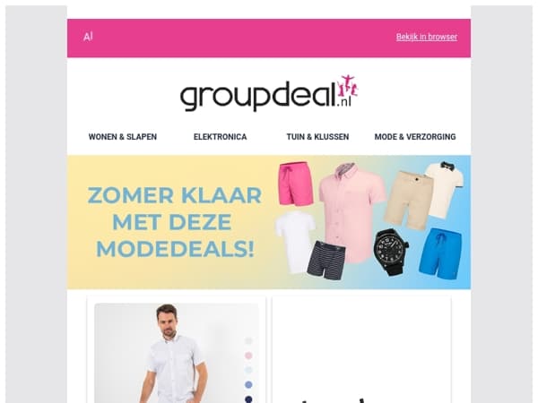 De beste zomermode deals! ☀️👕