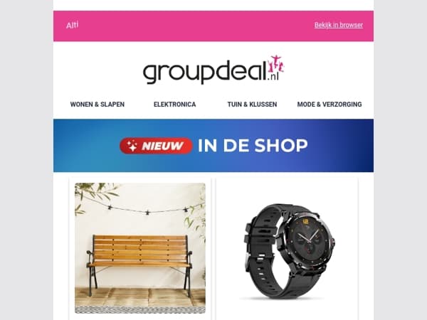 🆕 GLOEDNIEUWE ITEMS: De nieuwste deals voor jou op een rijtje!