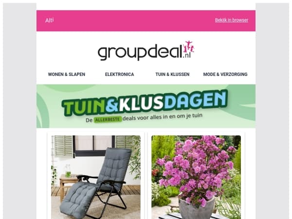 De absolute toppers van de TUIN & KLUS DEALS! 🌱